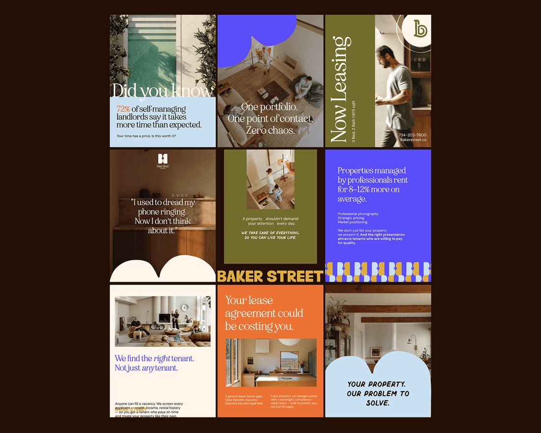 Social media templates from the brand refresh